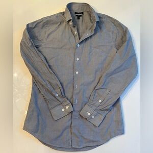 Men's Blue Striped Shirt